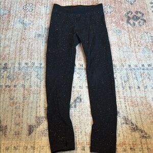 Cat & Jack Black Sparkle Leggings